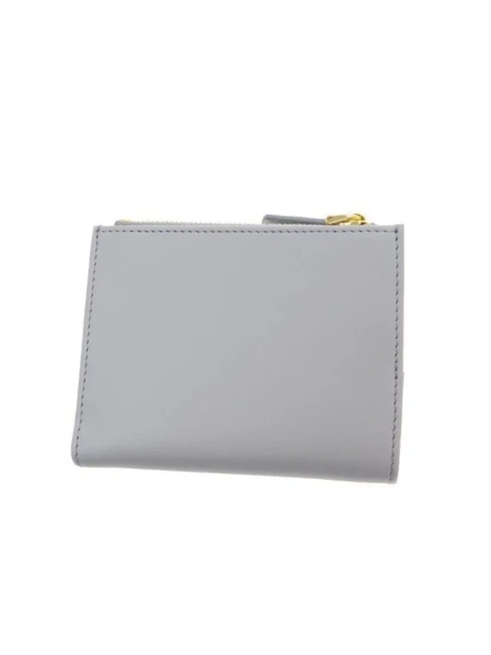 Prada Compact Wallet Gray